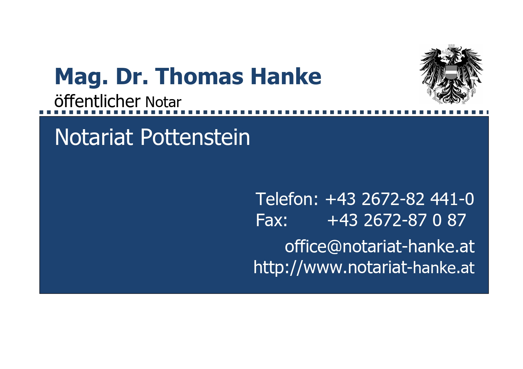 Mag. Dr. Thomas Hanke